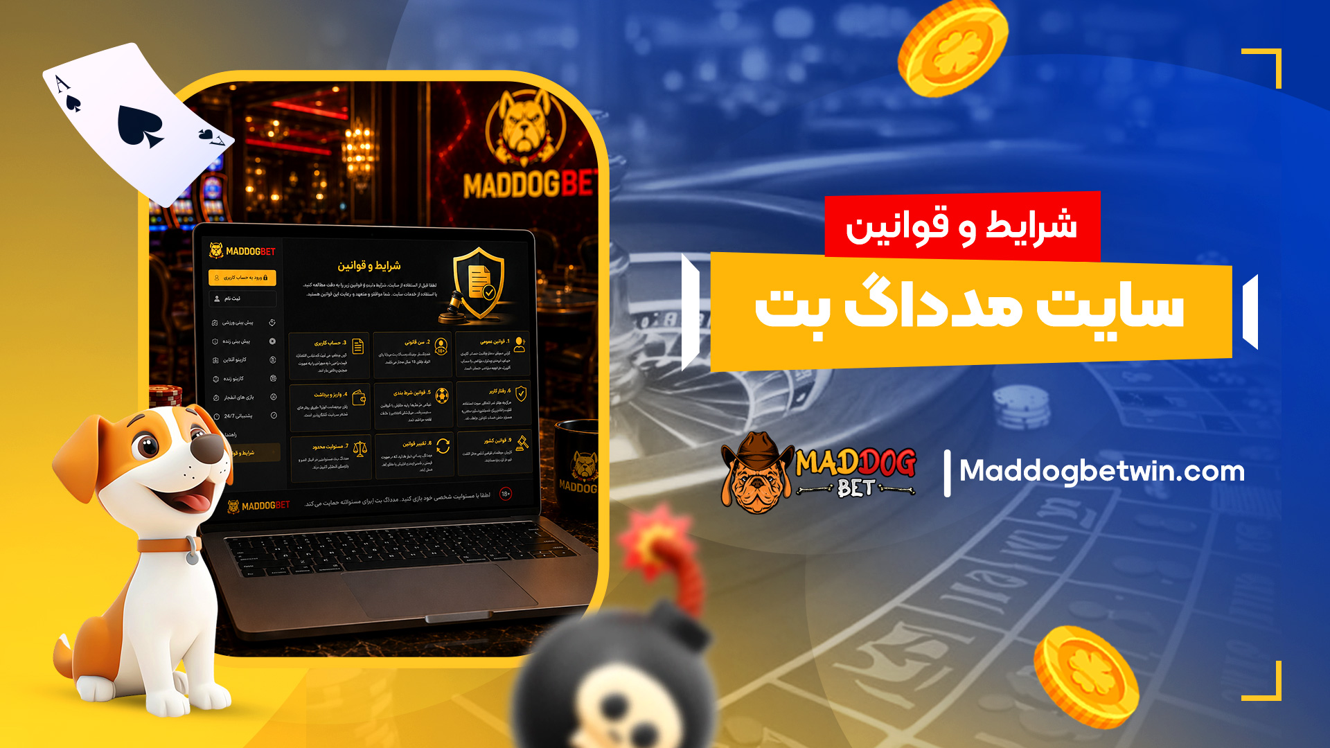 شرایط-و-قوانین-سایت-مدداگ-بت